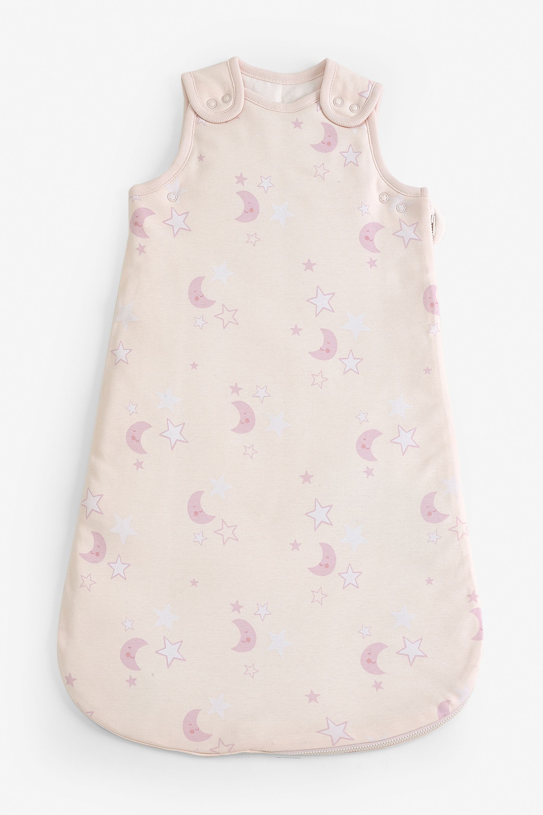 Buy Pink Moon Stars Baby 100 Cotton 2.5 Tog Sleep Bag from the