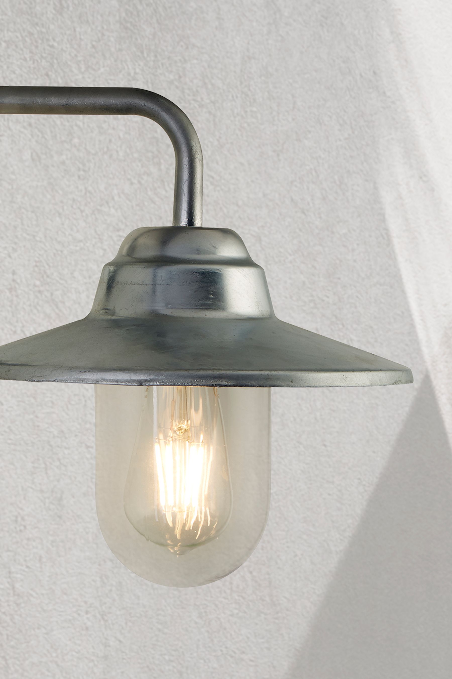 Outdoor fisherman store wall light