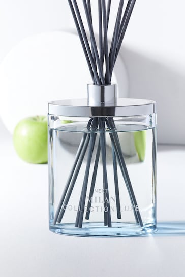 Collection Luxe Milan Green Apple & Magnolia 400ml Fragranced Reed Diffuser Refill