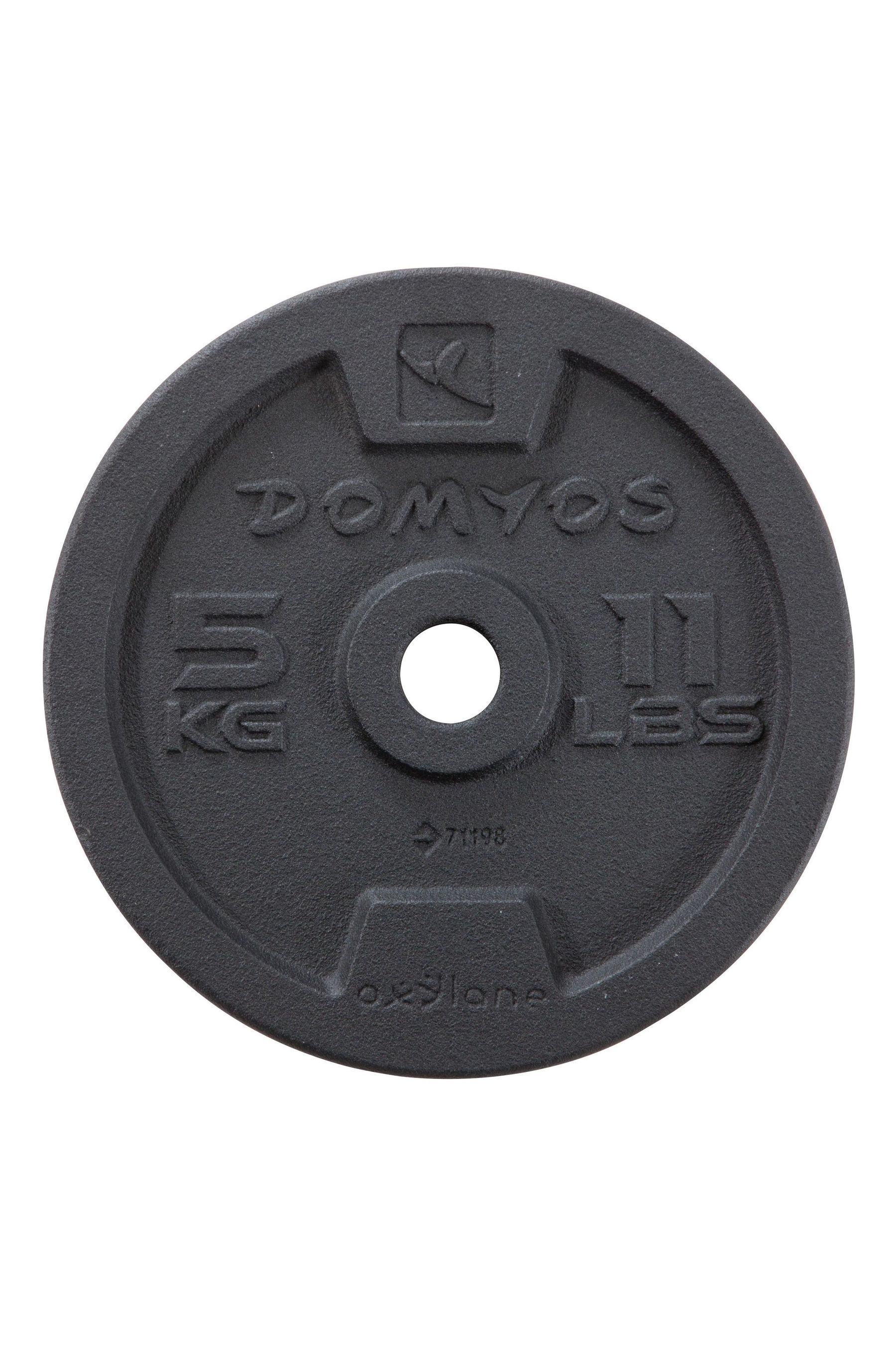Buy Decathlon Black Weight Training Dumbbells And Bars 50 Kg Set