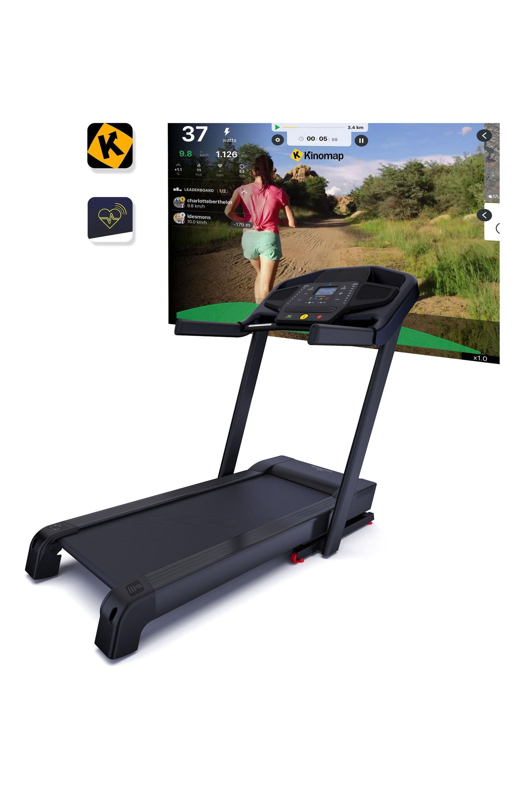 Buy Decathlon Black T900C Connected Treadmill from the Next UK online shop