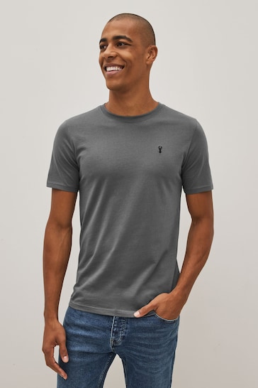 White/ Slate Grey/ Blue/ Navy Slim T-Shirt 4 Pack