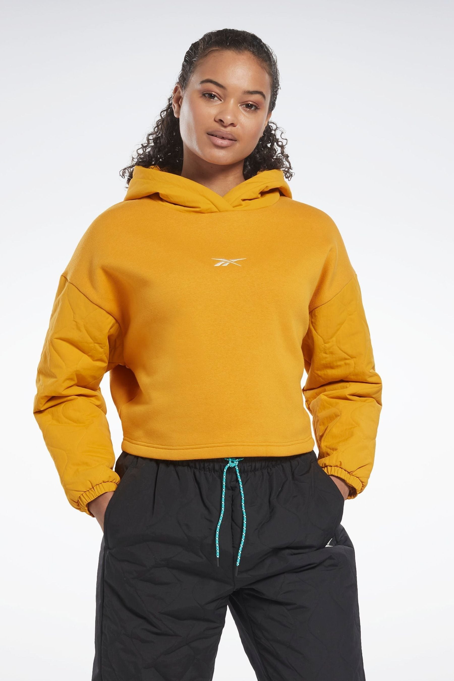 Reebok sweatpants womens yellow store