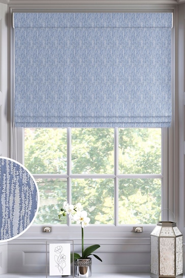 Blue Morrison Made To Measure Roman Blind