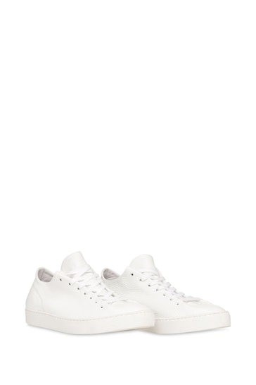 Whistles White Folly Unlined Soft Trainers