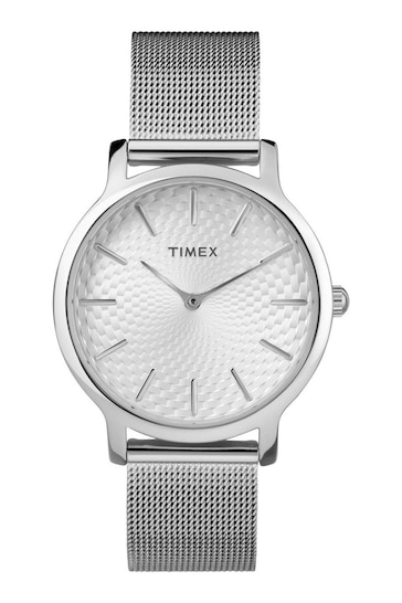 Timex Silver Skyline Watch