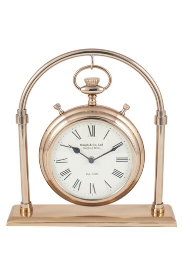 Pacific Antique Brass Carriage Clock