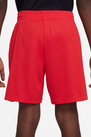 Nike Red Dri-FIT Multi+ Graphic Training Shorts