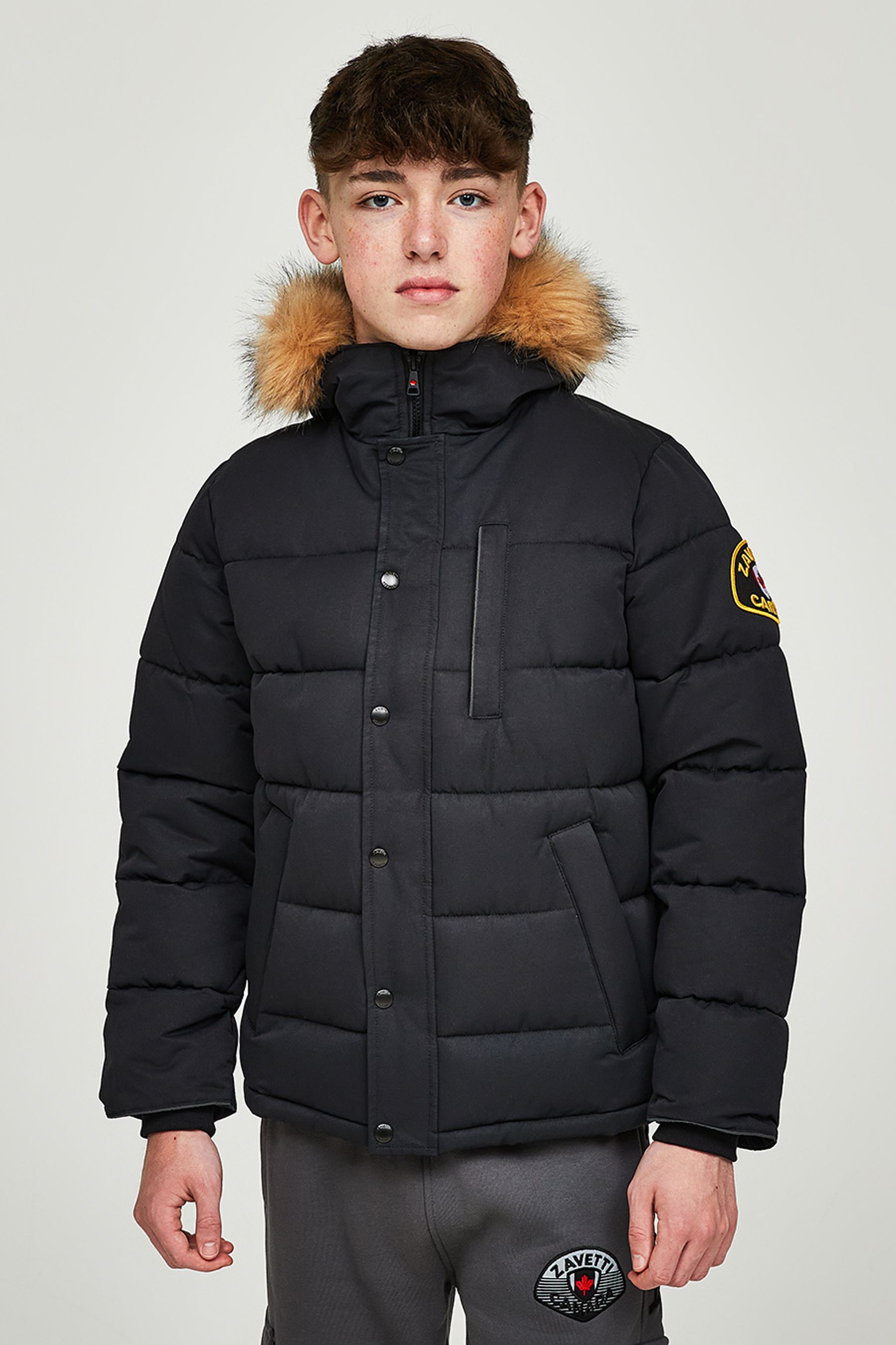 Buy Zavetti Canada Junior Oshawa 3.0 Puffer Parka Jacket from the