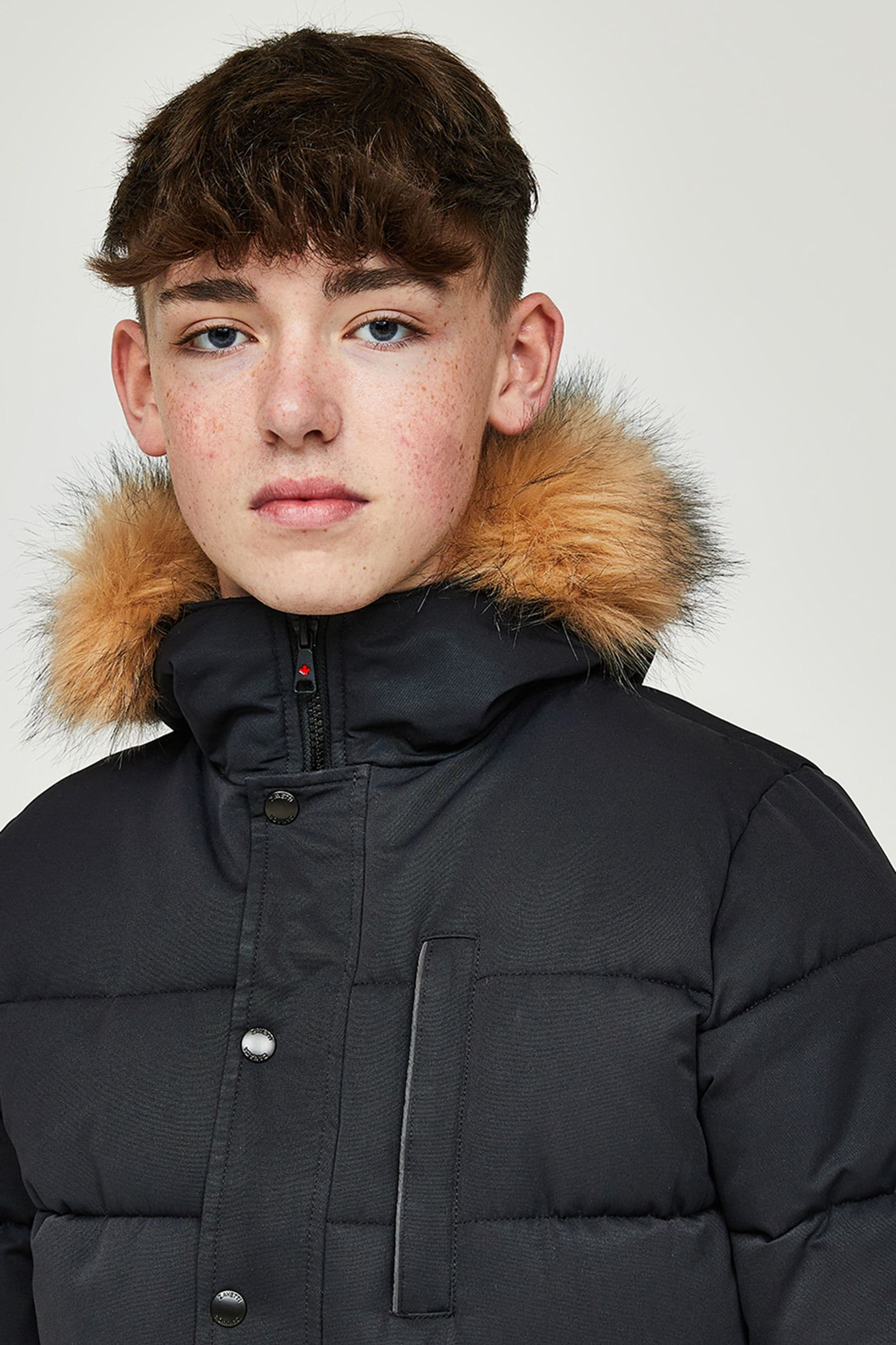 Buy Zavetti Canada Junior Oshawa 3.0 Puffer Parka Jacket from the