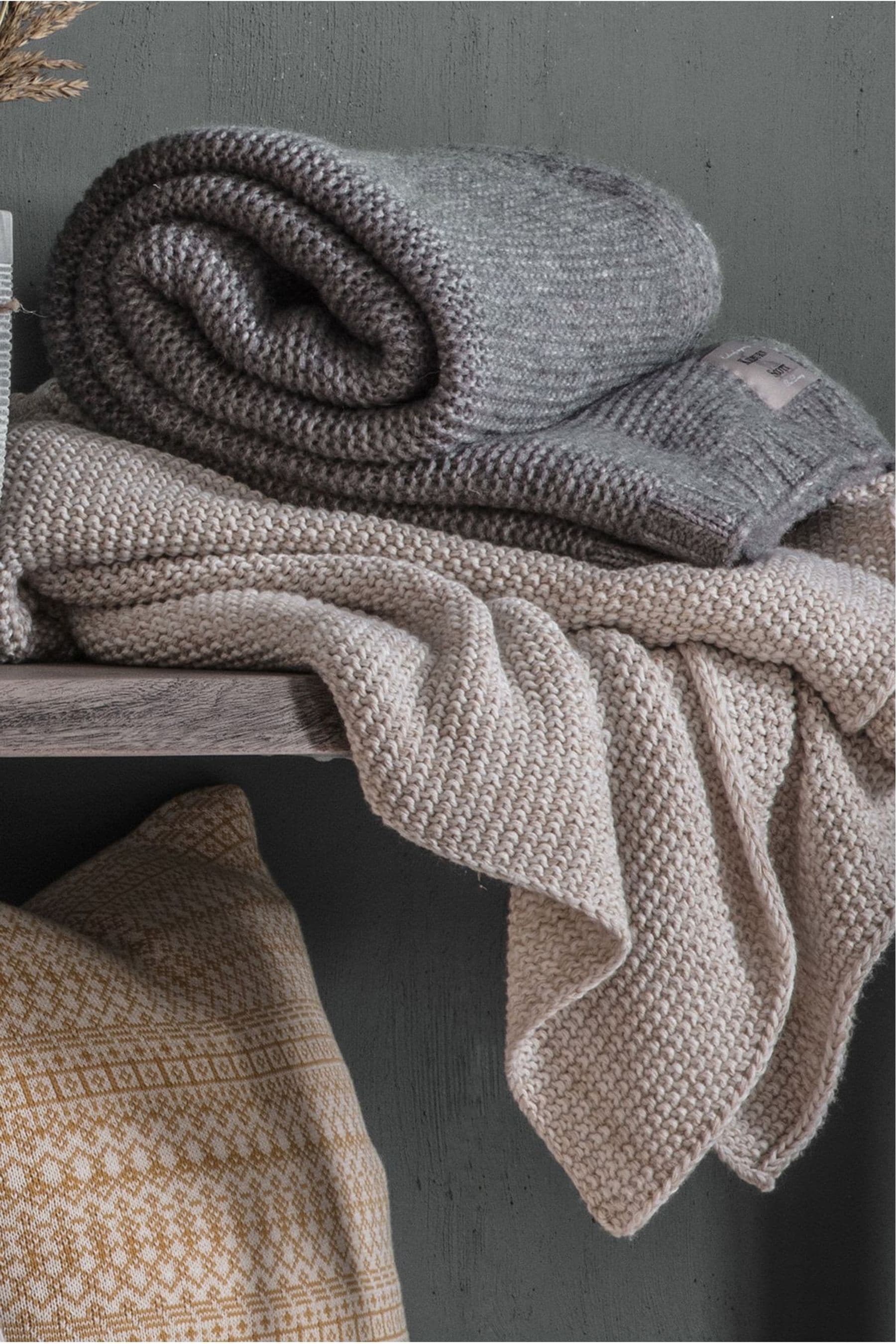 Next chunky shop knit throw