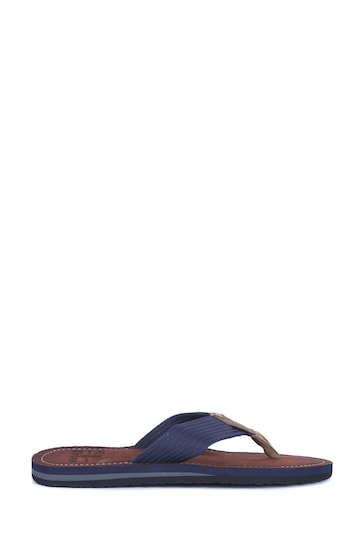 Barbour® Navy Blue Toeman Beach Sandals