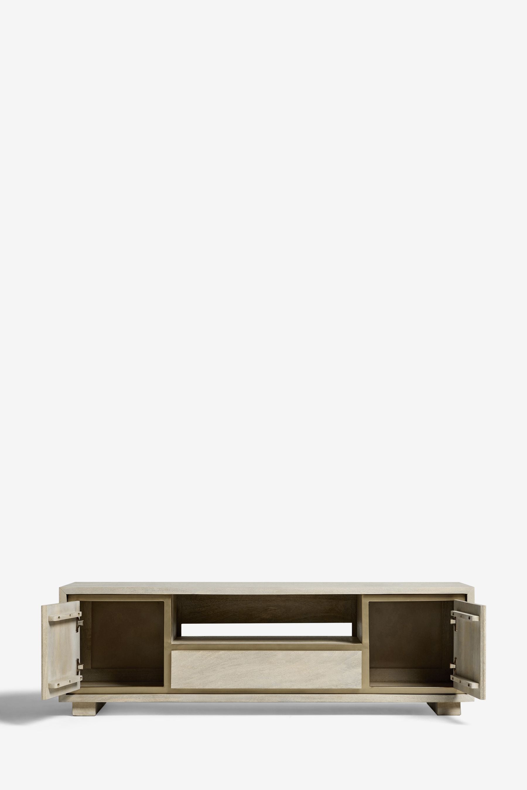 Mango wood outlet tv unit next