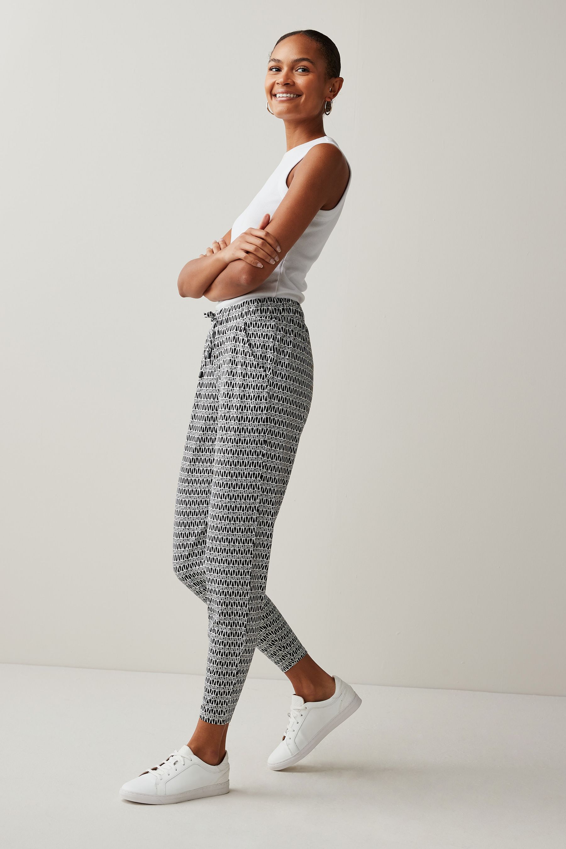 Next women's jersey joggers sale