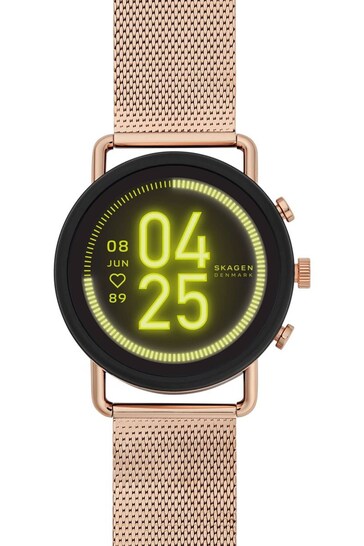 Skagen Connected Ladies Rose Gold Falster Holiday 2020 Wear OS Watch