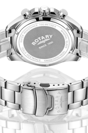 Rotary Gents Silver Tone Hero Watch