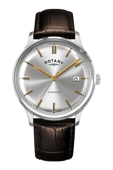 Rotary Gents Brown Watch