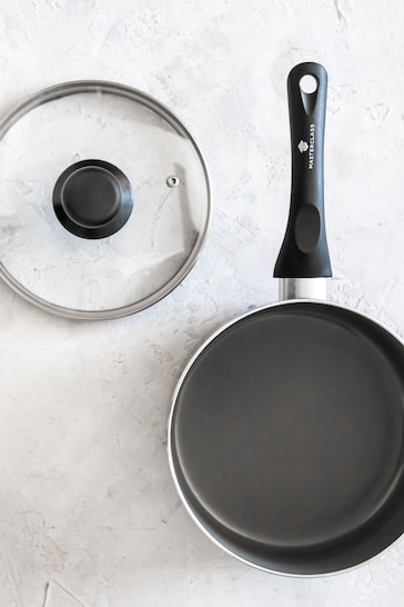 Masterclass Grey Can-to-Pan 20cm Ceramic Saucepan