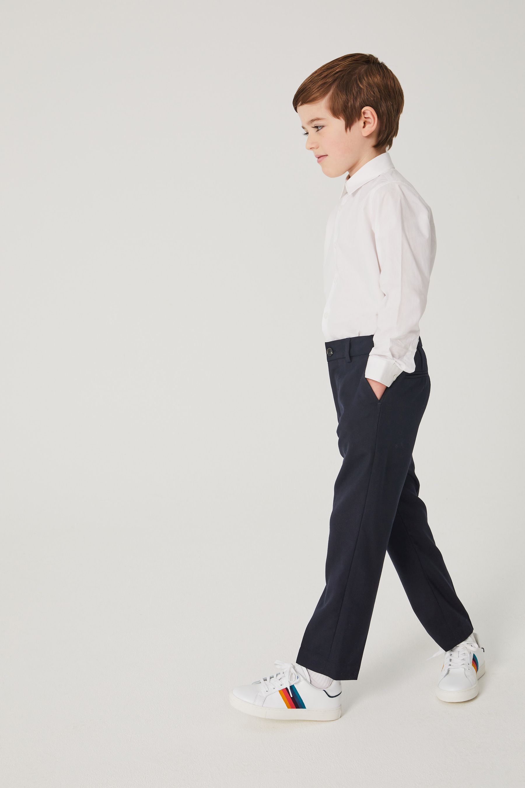 Everyday Boys 2 Pack Pull On School Trousers - Black | very.co.uk