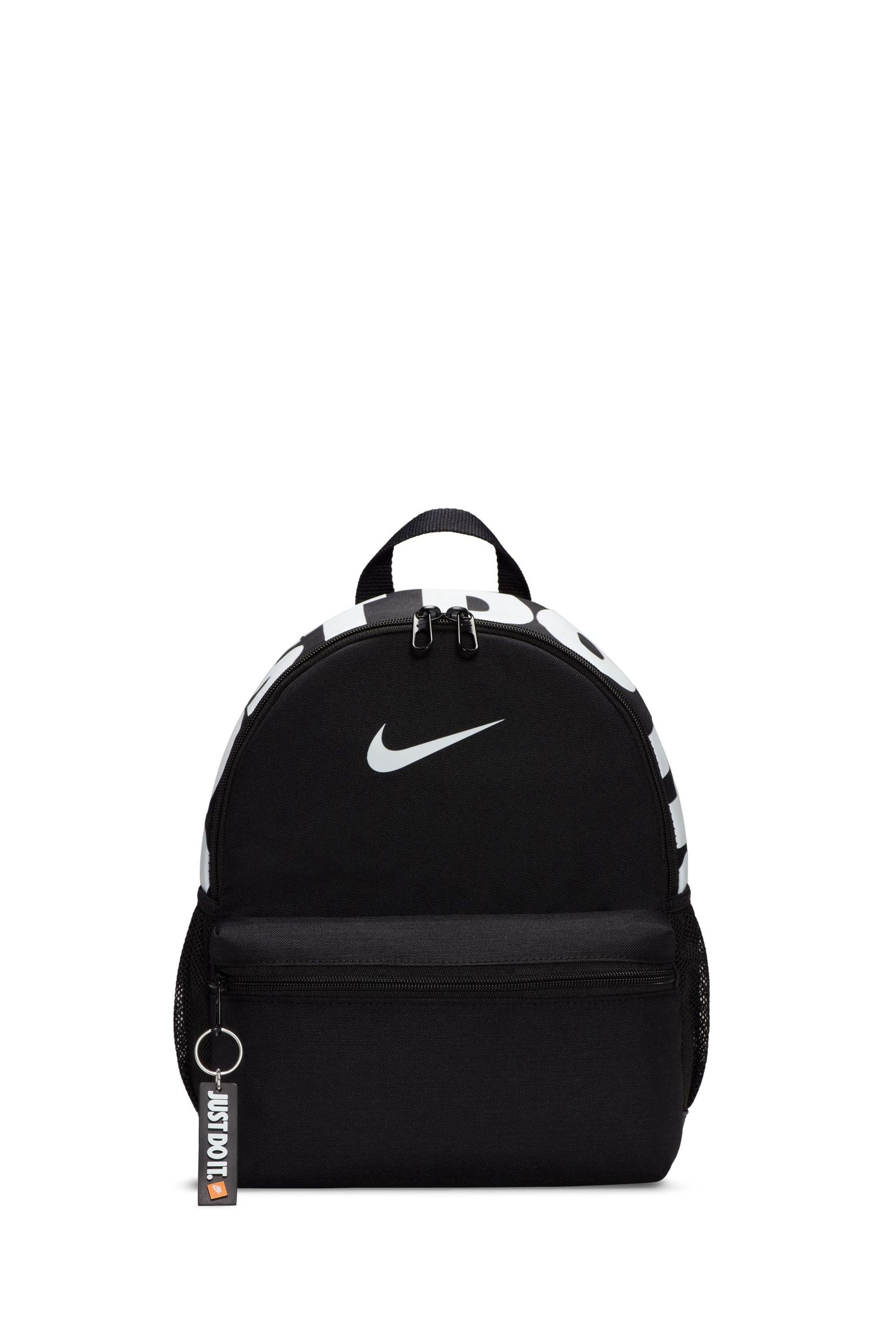 Buy Nike Black White Kids Brasilia JDI Mini Backpack 11L from the Next UK online shop
