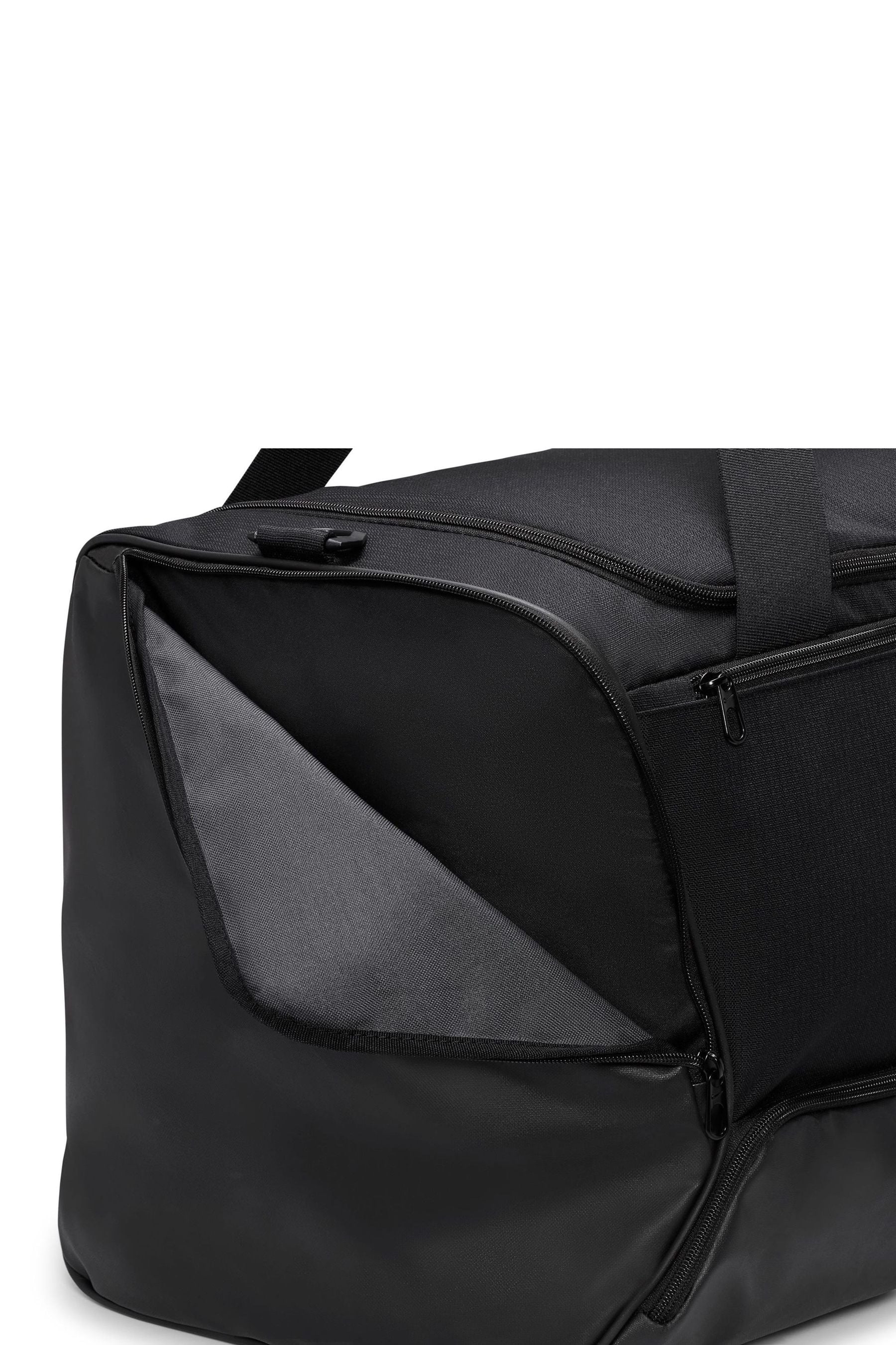 Nike black duffle bag discount