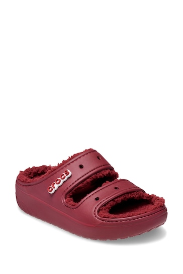 Crocs Classic Faux Fur Lined Cozzzy Sandals