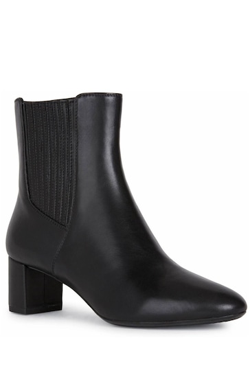 Geox Pheby 50 F Black Ankle Boots