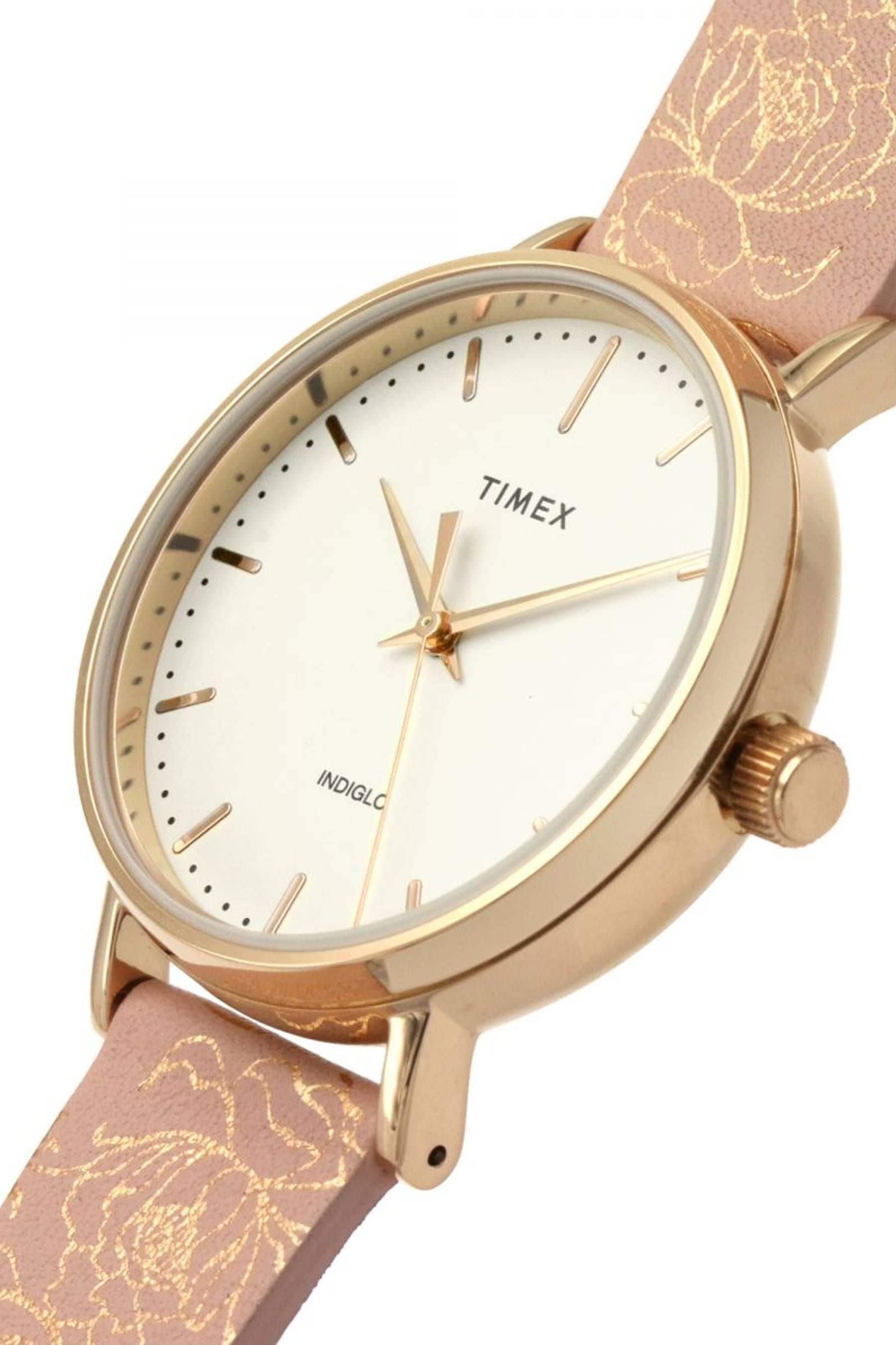 Buy Timex Ladies Pink Essential Collection Casual Watch from the