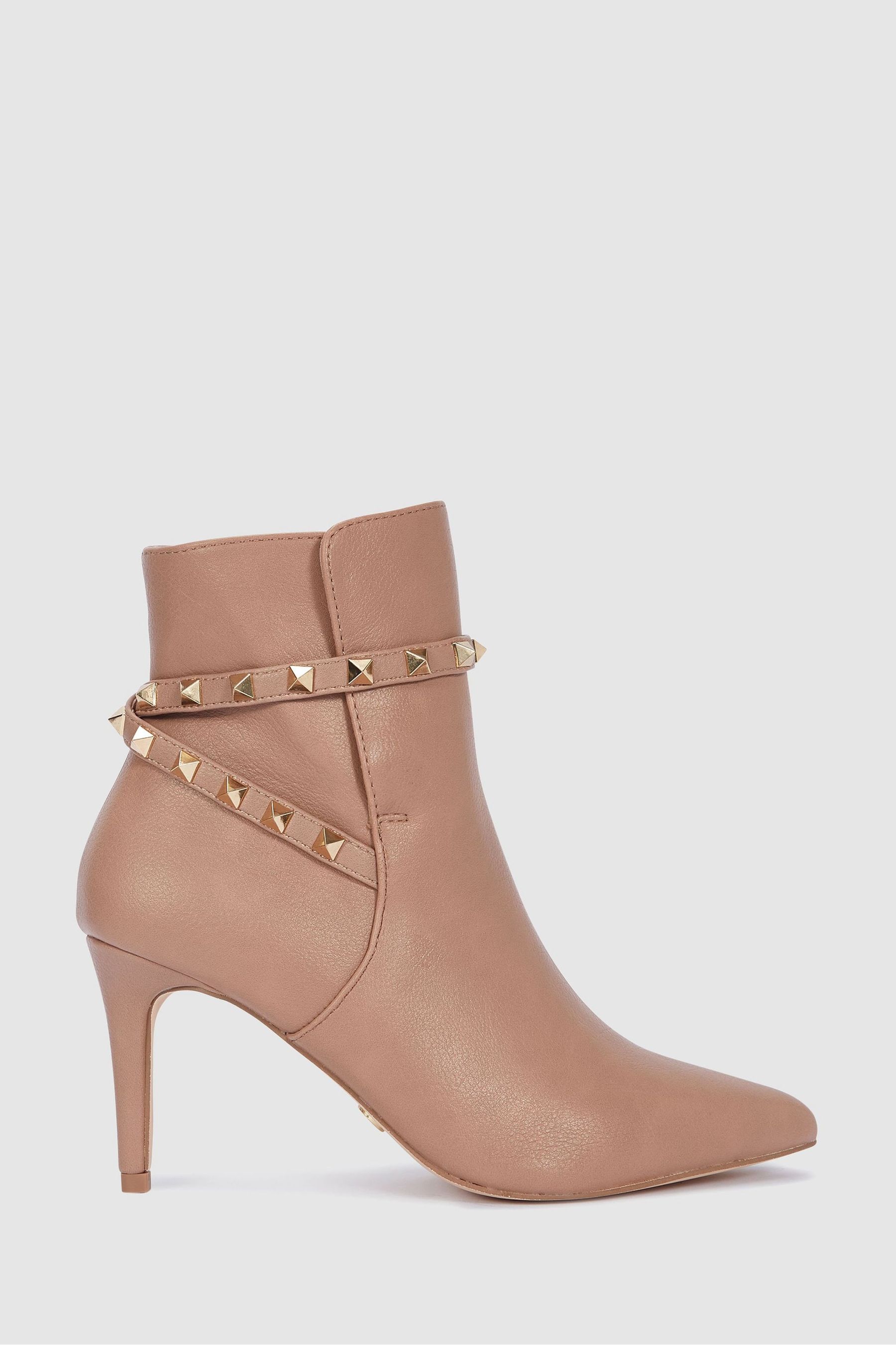 Stud discount heel boots
