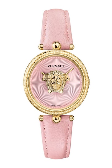 Versace Ladies Pink Palazzo Watch