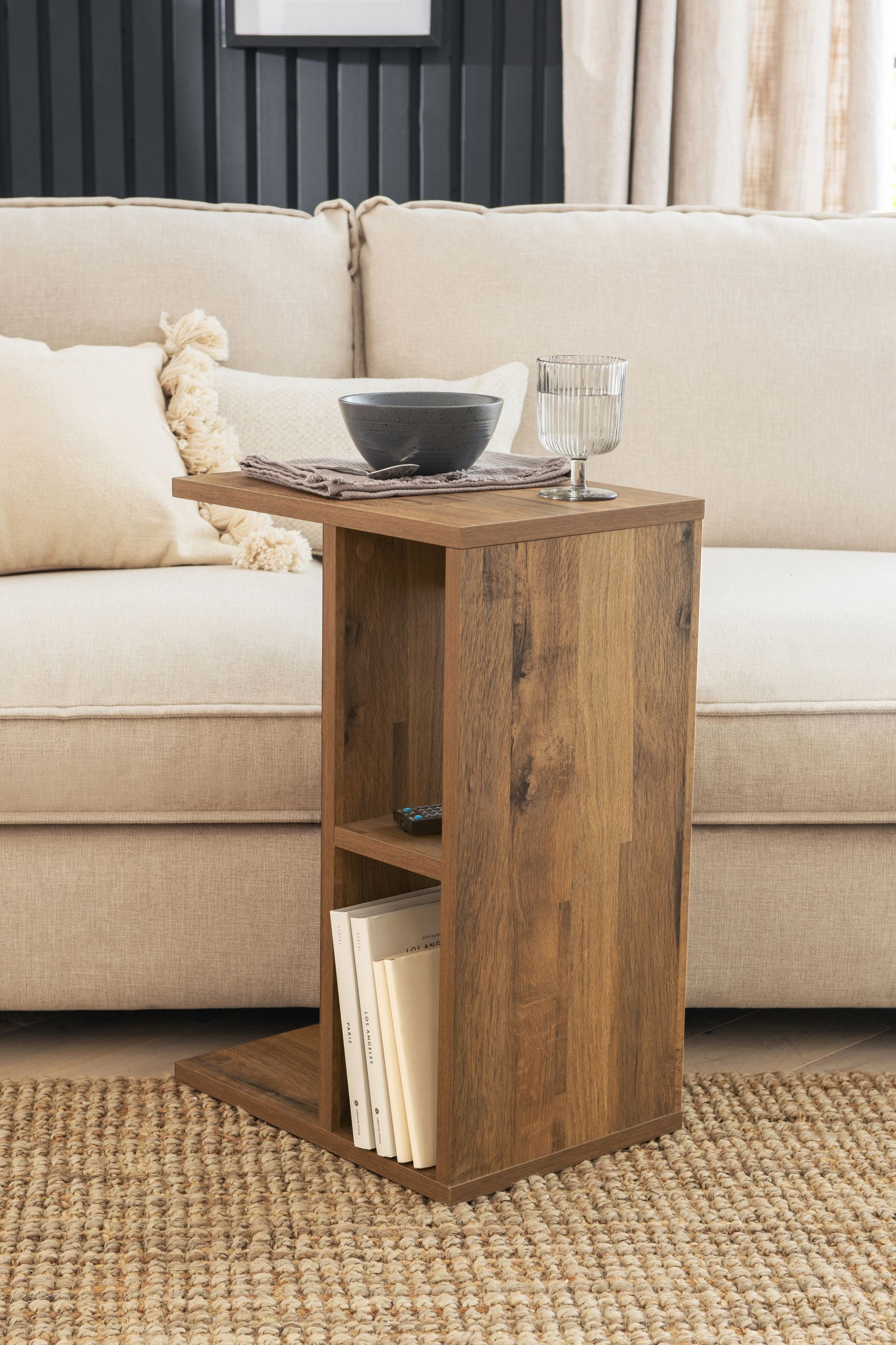 Next bronx sale sofa side table