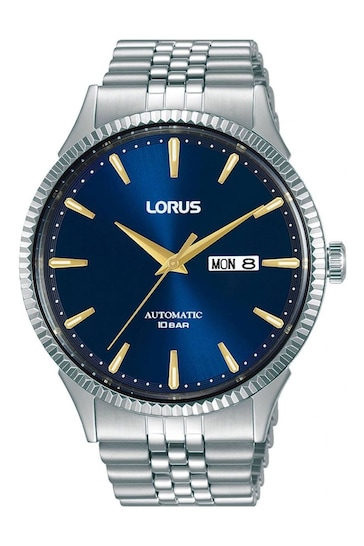 Lorus Gents Silver Mechanical Watch