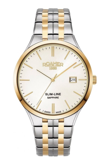 Roamer Gents Gold Slim-Line Classic Watch
