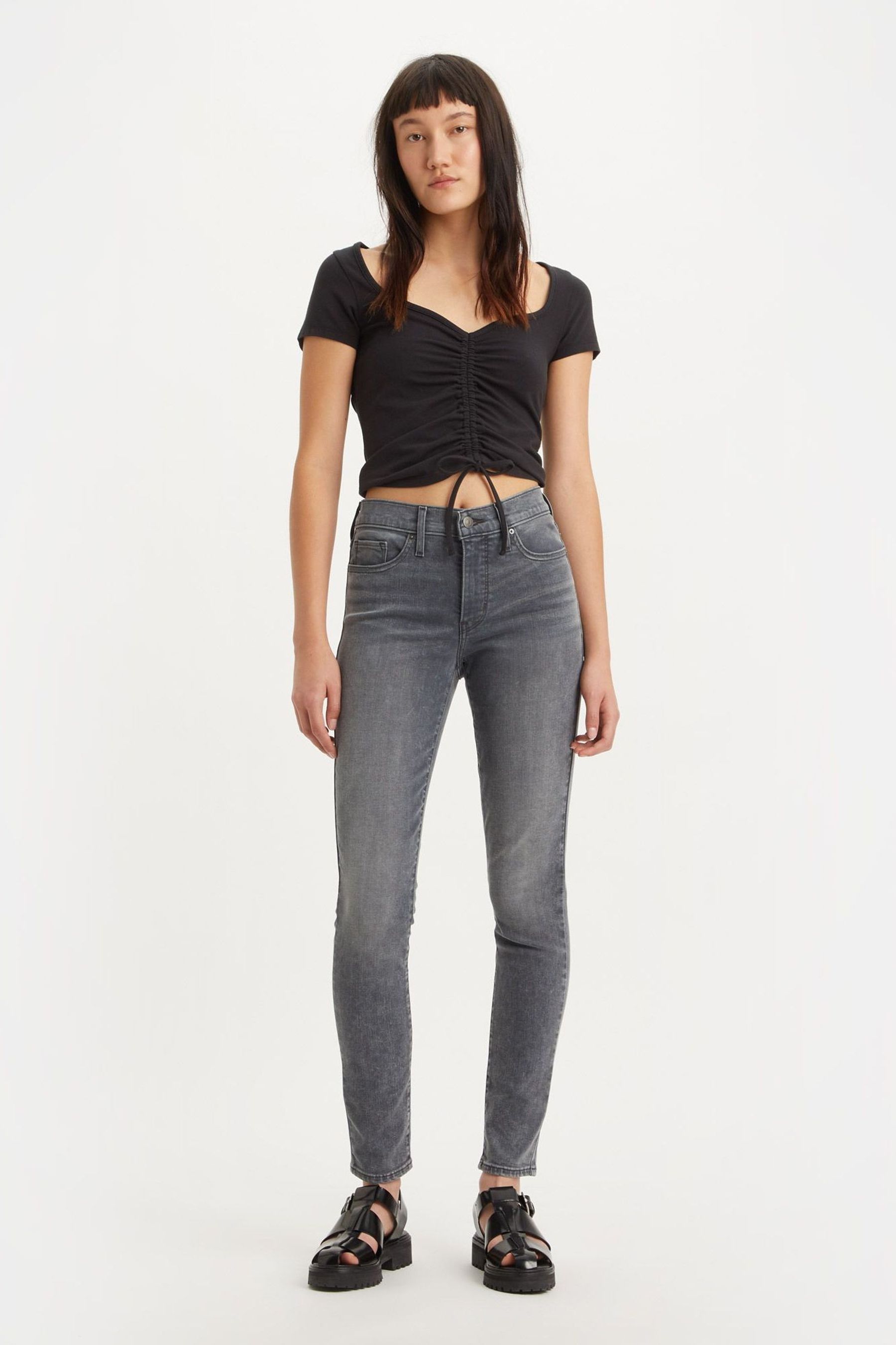 Levi's 311 best sale shaping skinny grey