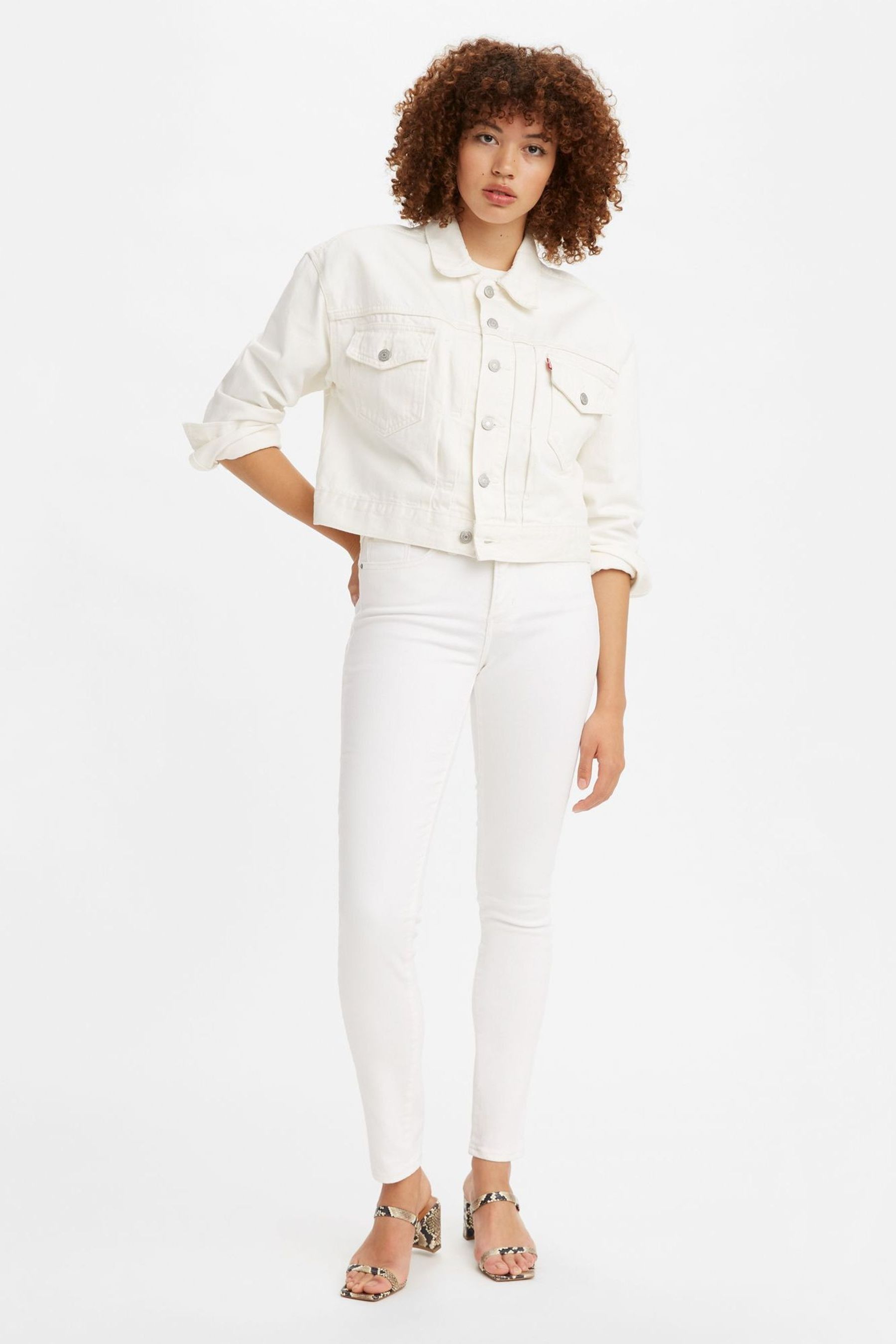 Buy Levi s Soft Clean White Levi s 311 SHAPING SKINNY Jeans from
