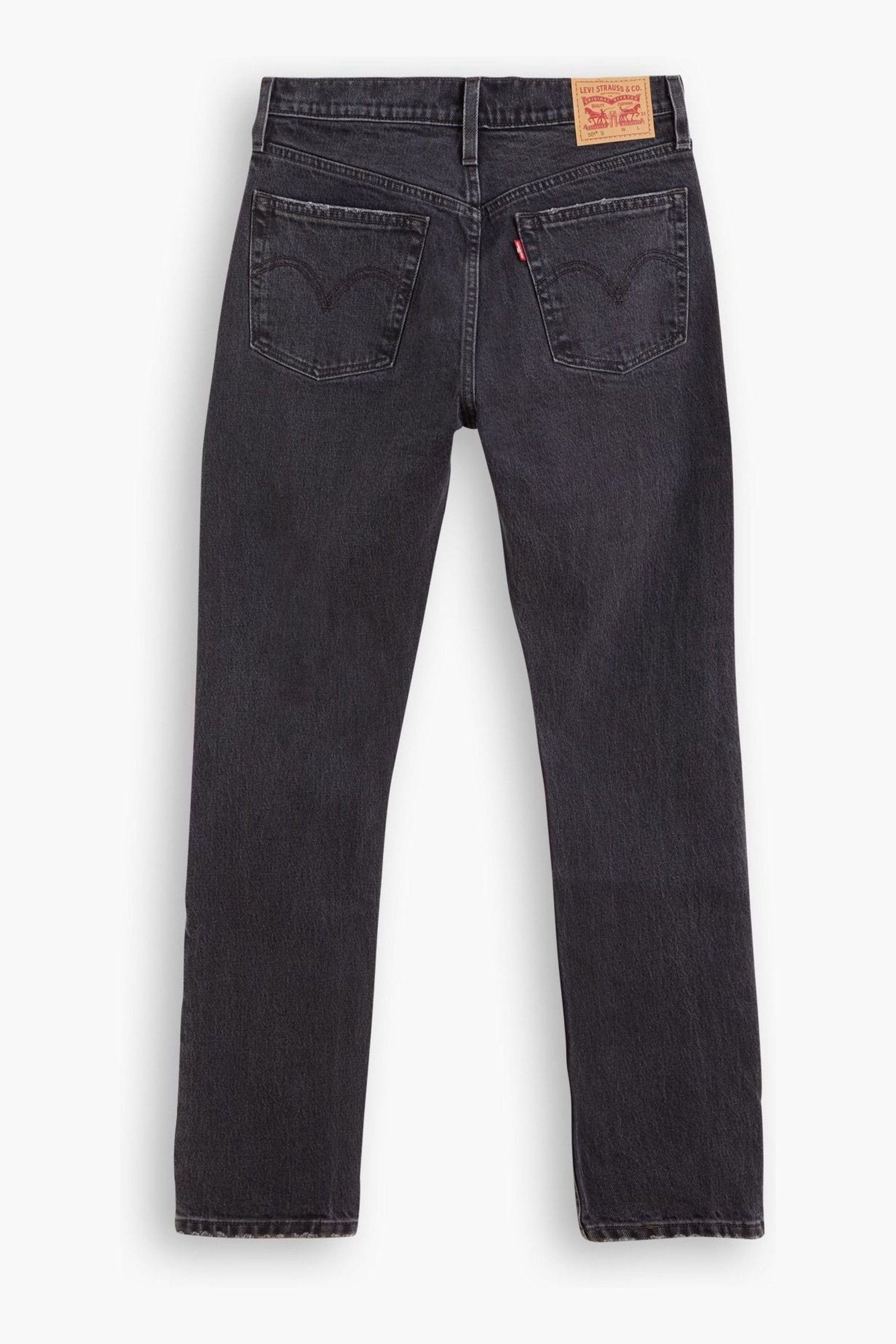 Levi's 501 skinny washed black clearance