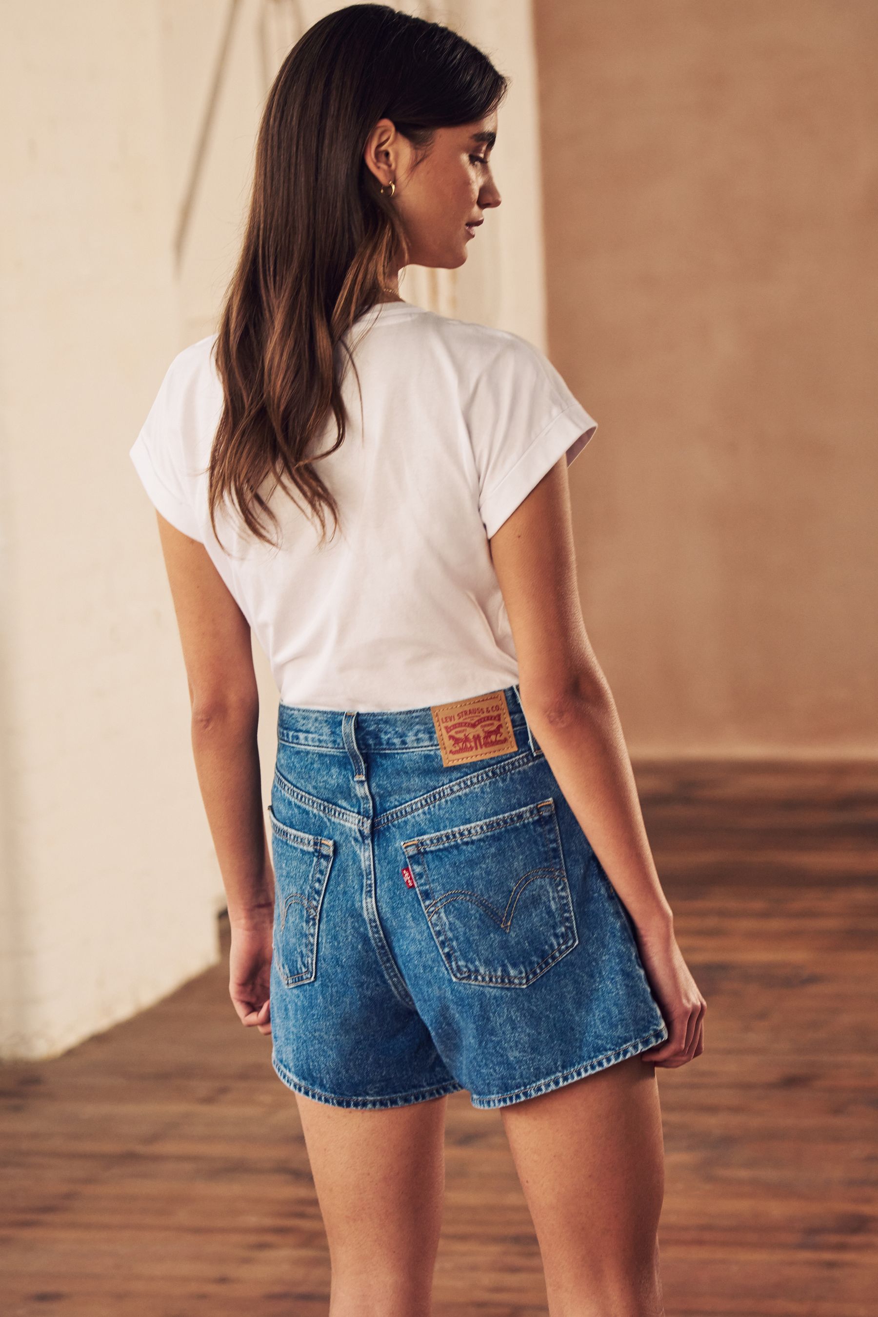 Levis mom shorts on sale