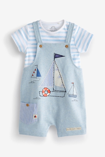 Buy Baby 2 Piece Dungarees Set (0mths-2yrs) from the Next UK online shop