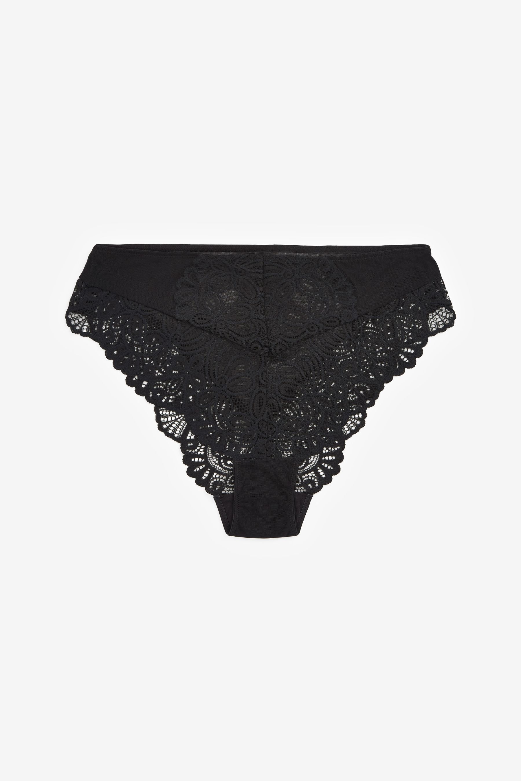 Black lace panty on sale
