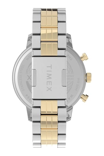 Timex Gents Silver Chicago Chrono Watch