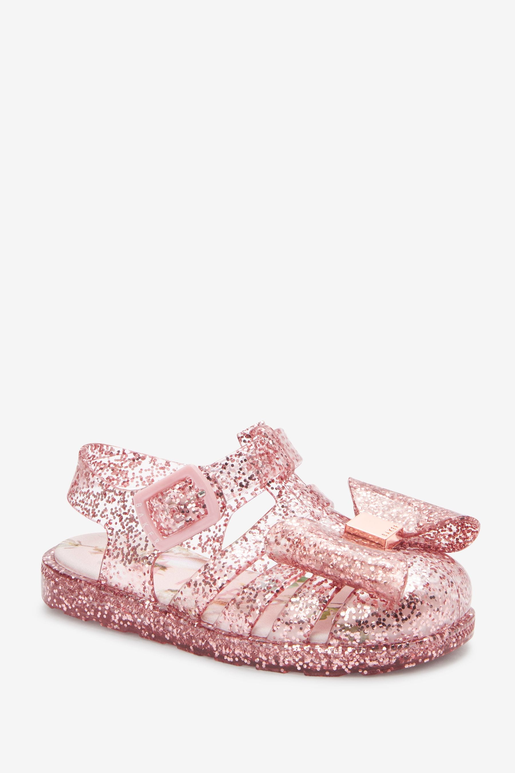Girls pink online jelly shoes
