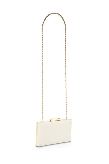 Carvela Cream Aintree Clutch Bag