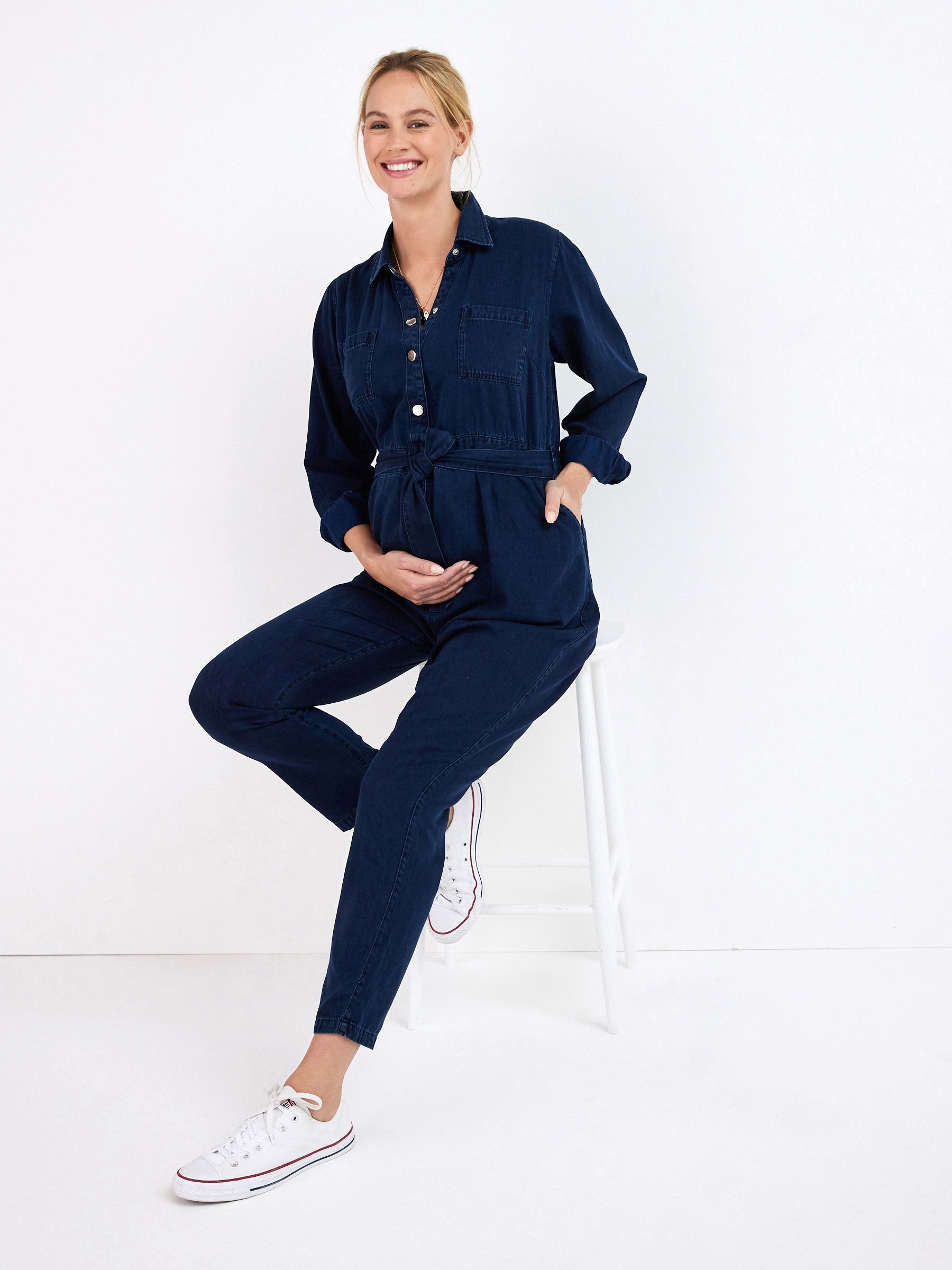 Next denim jumpsuit clearance