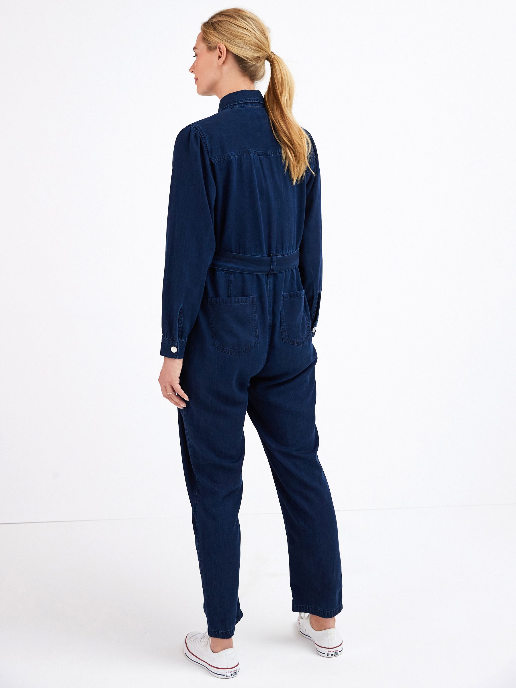Next denim jumpsuit sales