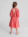 Reiss Coral Mae Bow Back Dress