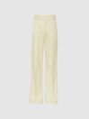 Reiss Lemon Etna Flared Tailored Trousers