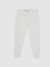Reiss Off White Premier Neoprene Loungewear Joggers