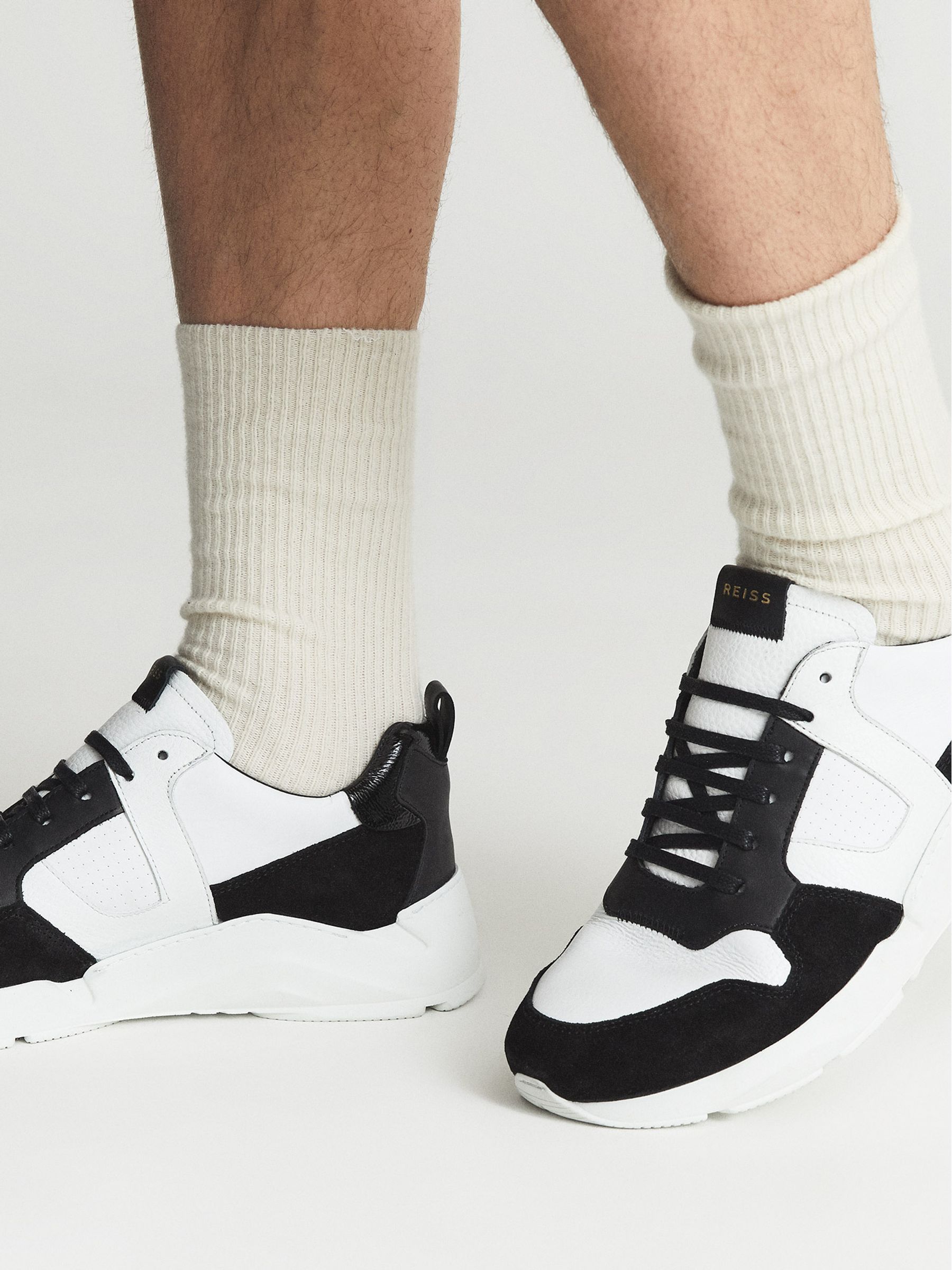 reiss shelton trainers