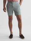 Reiss Soft Sage Wicket Casual Chino Shorts