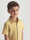 Reiss Lemon Max Junior Short Sleeve Shirt